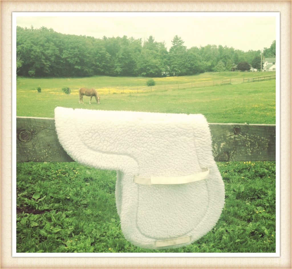 fleece saddle pad