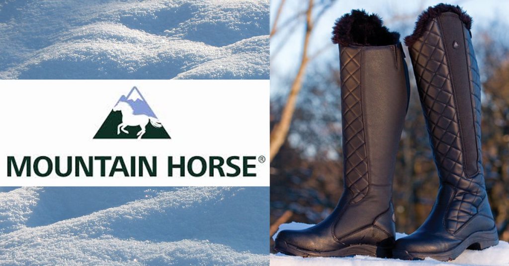 mountain horse winter riding boots
