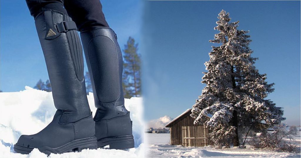 Warmest winter 2024 riding boots