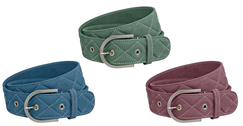 Discipline Monogram Belts 