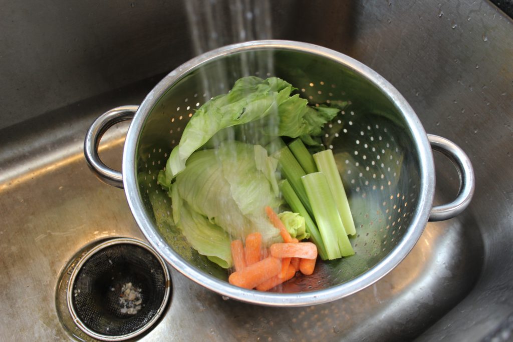 Washed Vegetables