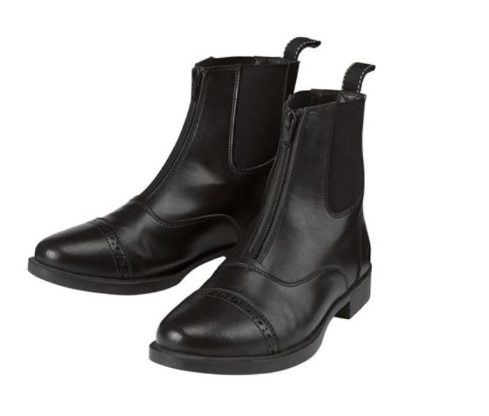 Riding Sport by Dover Saddlery Kids' Provenance Paddock Boots in black
